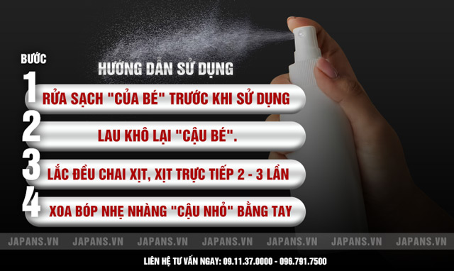 Cách sử dụng thuốc chống xuất tinh sớm