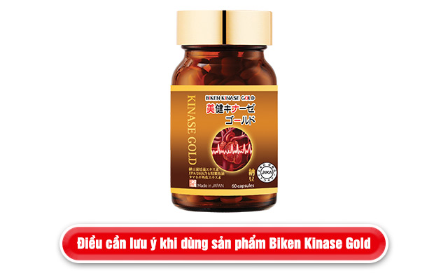 Biken Kinase Gold - Phòng độ quỵ giảm mỡ máu và ổn định huyết áp